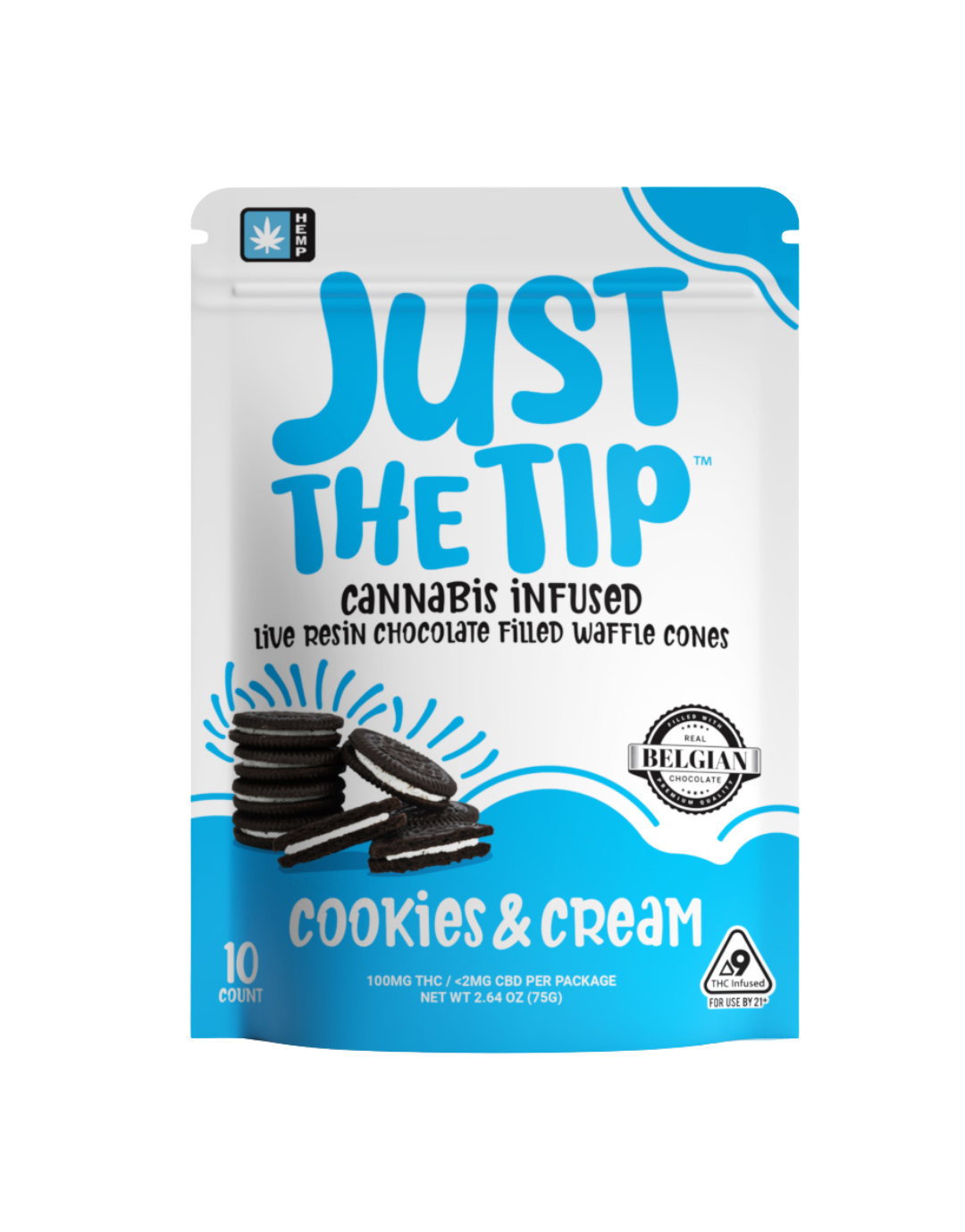 Just the Tip Cookies & Cream D9