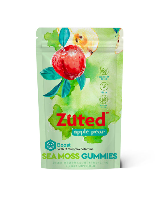 Apple Pear "BOOST" Sea Moss Gummies