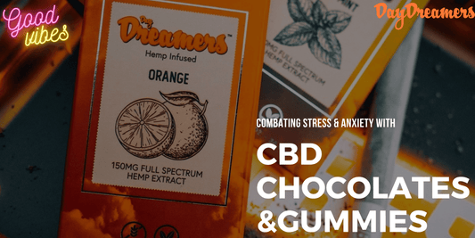 Combating Stress and Anxiety with CBD Chocolates and Gummies: A Natural Solution