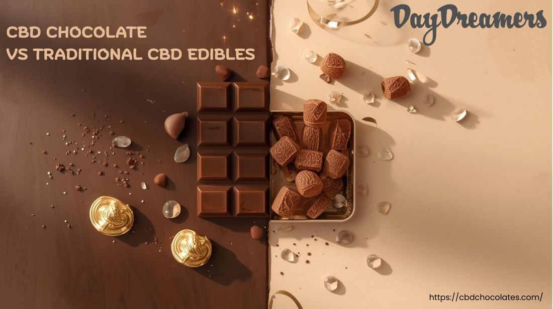 CBD Chocolate vs Traditional CBD Edibles: What’s the Difference?