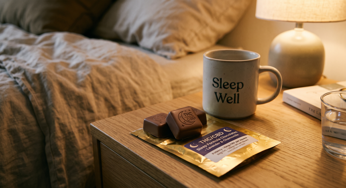 How THC and CBD Chocolates Can Help You Sleep Better—Without Melatonin