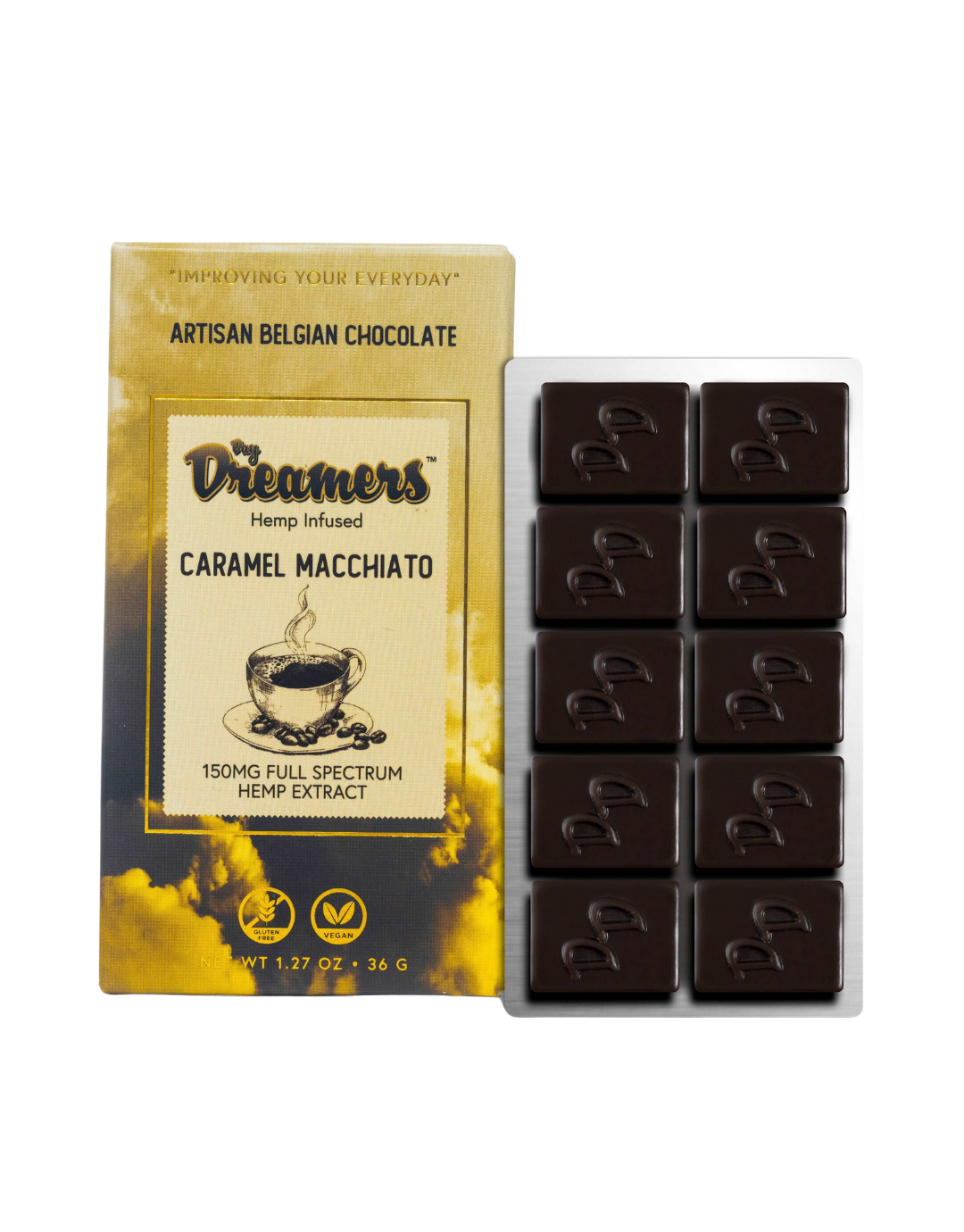 Caramel Macchiato CBD Chocolate