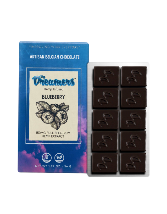 Blueberry CBD Chocolate