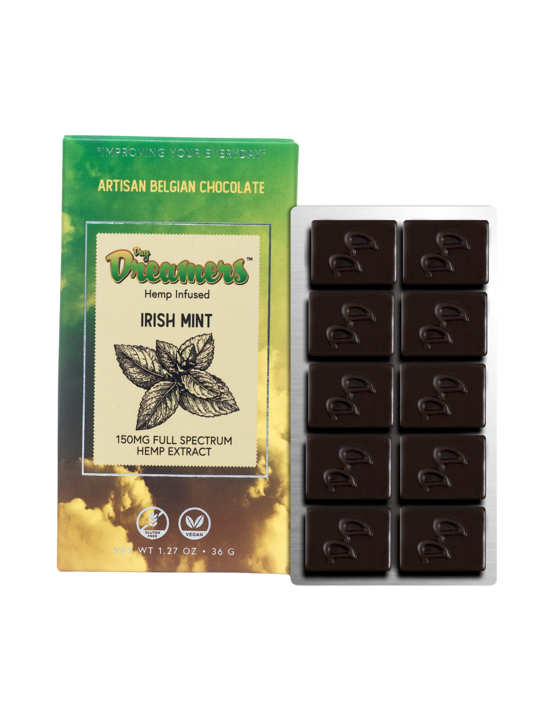 Irish Mint CBD Chocolate