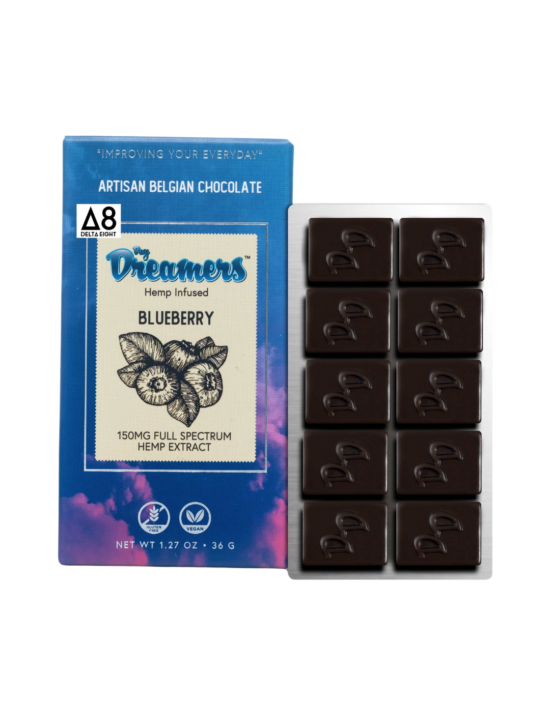 Blueberry D8 Chocolate