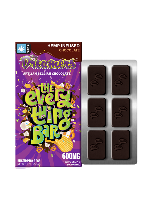 Everything Bar D9 & HHC Chocolate 600mg