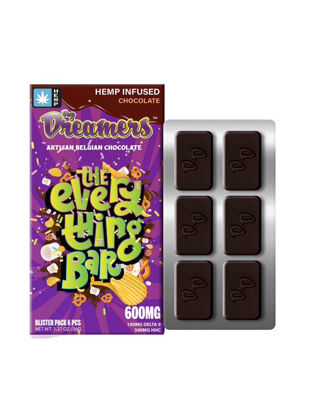 Everything Bar D9 & HHC Chocolate 600mg