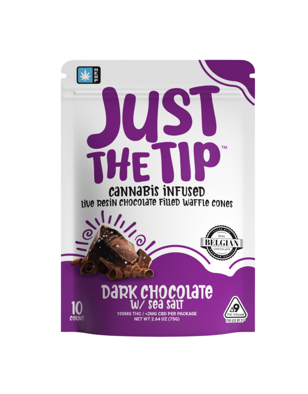 Just the Tip Dark Chocolate with Sea Salt D9