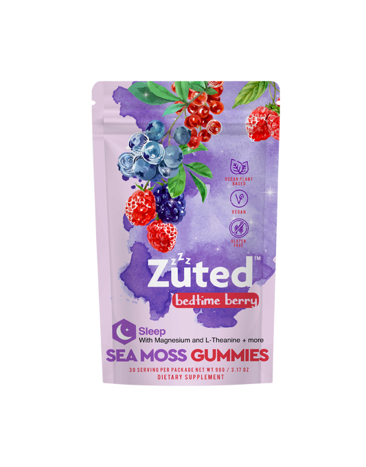 Bedtime Berry "SLEEP" Sea Moss Gummies