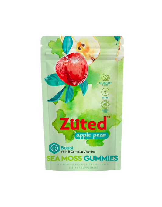 Apple Pear "BOOST" Sea Moss Gummies