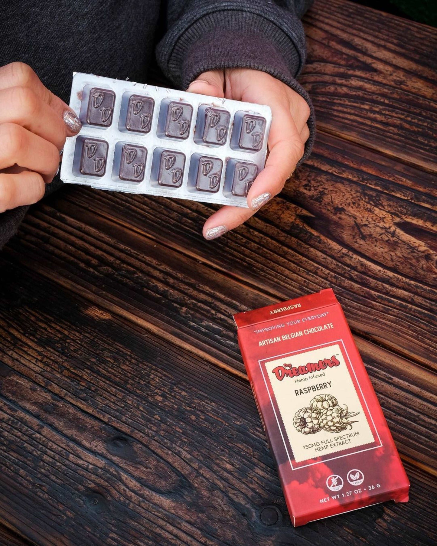 Raspberry - - CBD Infused Chocolate - | Day Dreamers