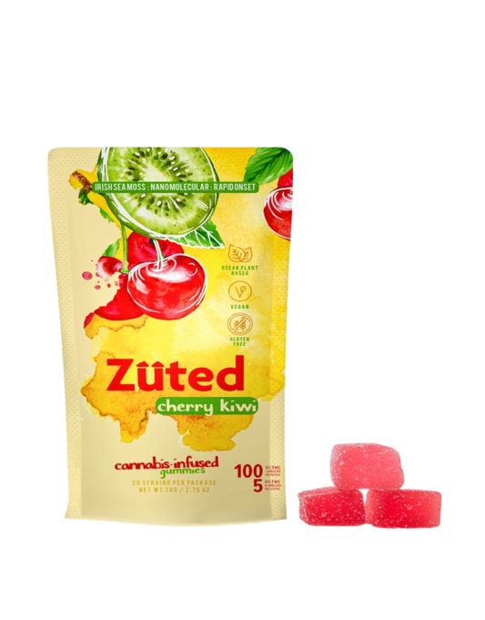 Zuted Cherry Kiwi Gummies