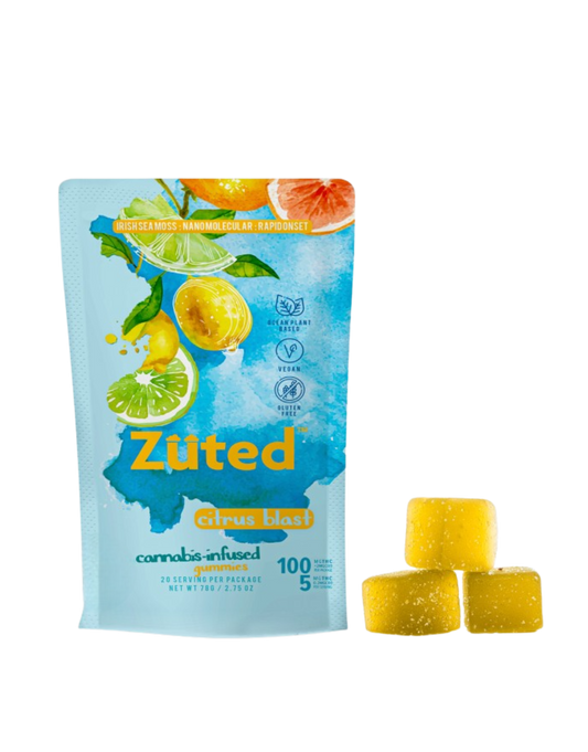 Zuted Citrus Blast Gummies