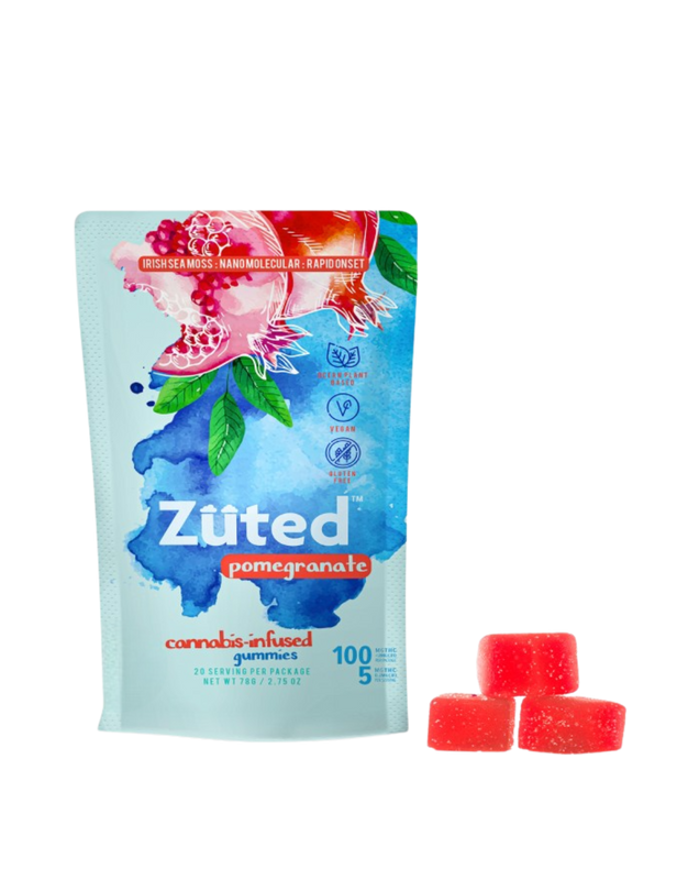 Zuted Pomegranate Gummies