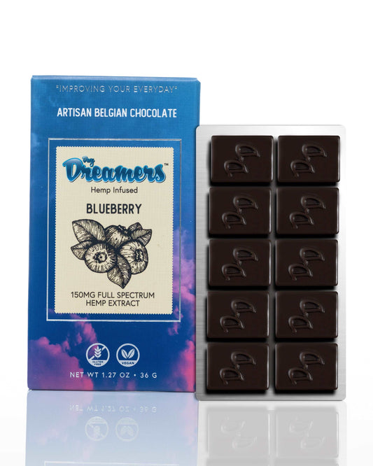 Blueberry - CBD Infused Chocolate - | Day Dreamers