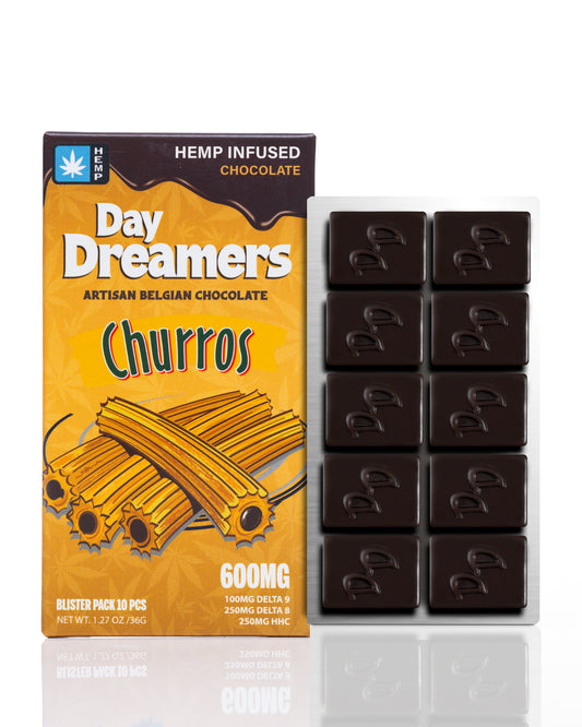 Churros D8, D9 & HHC Chocolate 600mg