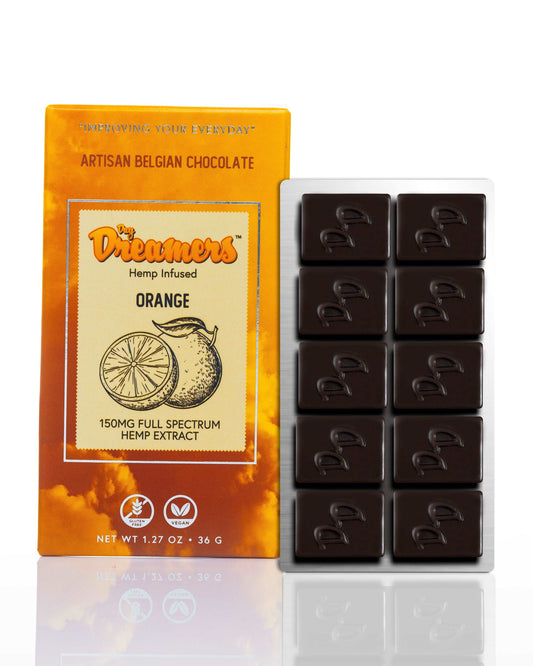 Orange - CBD Infused Chocolate - | Day Dreamers